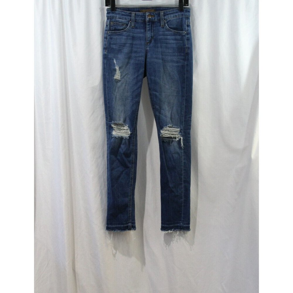 Joes Jeans Collectors Edition Womens Med Wash Ex Lover Boyfriend Crop Jeans 24